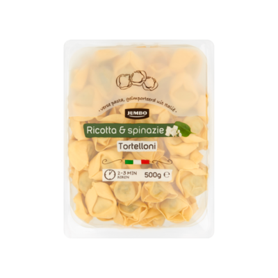 Huismerk Ricotta & Spinazie Tortelloni